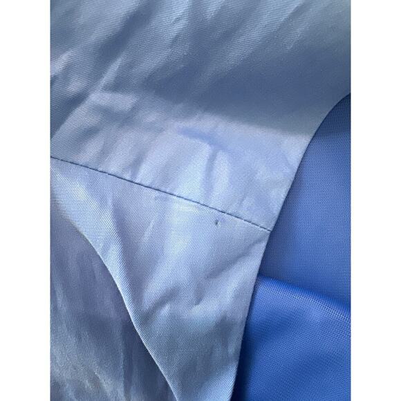 Rebecca Taylor Dress Seamed Drop Waist Fit and Flare Periwinkle Dress, Size 2 - Picture 8 of 8